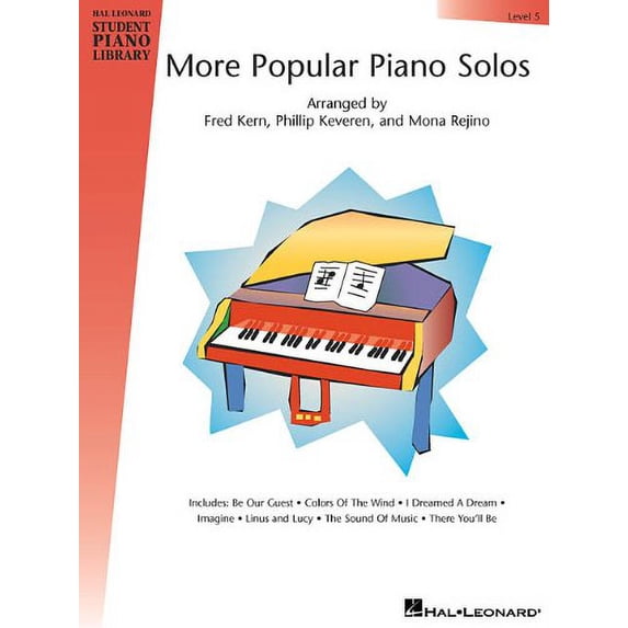 Pre-Owned Hal Leonard Student Piano Library: More Popular Piano Solos - Level 5 Paperback