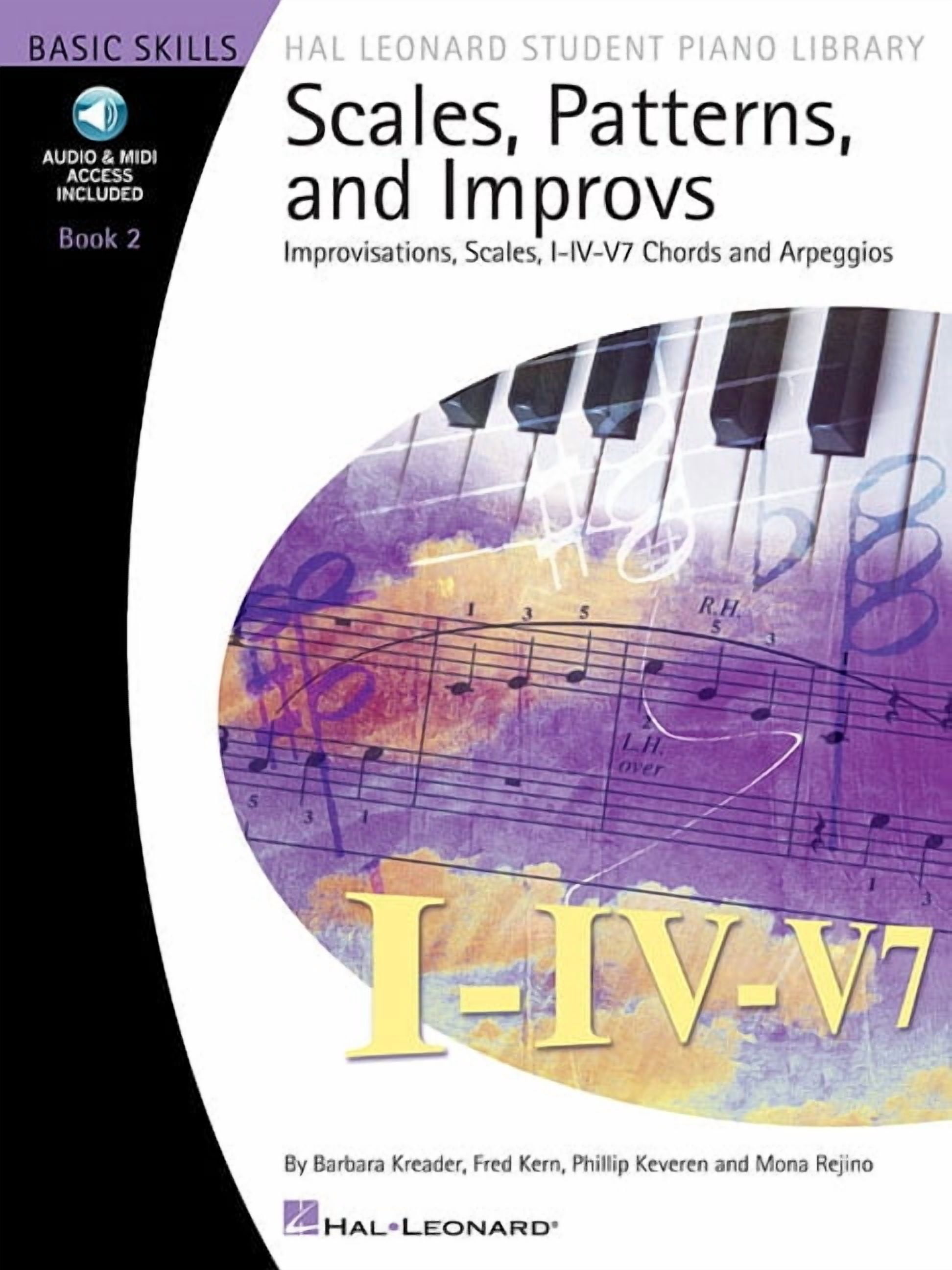 Hal Scale Hal Leonard Student Piano Library Scales, Patterns and Improvs - Book 2 ...
