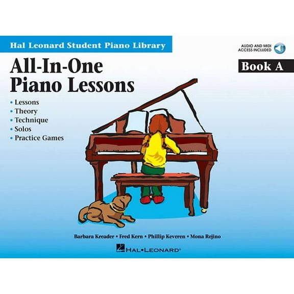 Hal Leonard Student Piano Library (Songb All-In-One Piano Lessons - Book a (Book/Online Audio), (Paperback)