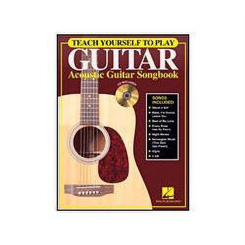 Hal Leonard Teach Yourself to Play Guitar - Acoustic Guitar (Songbook/CD)