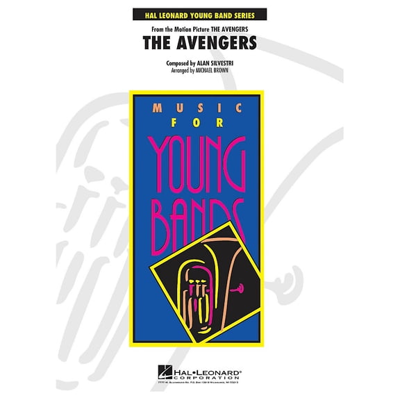 Hal Leonard The Avengers - Young Band Series Level 3