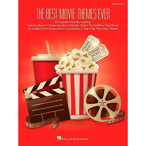 Hal Leonard The Best Movie Themes Ever - Piano Solo
