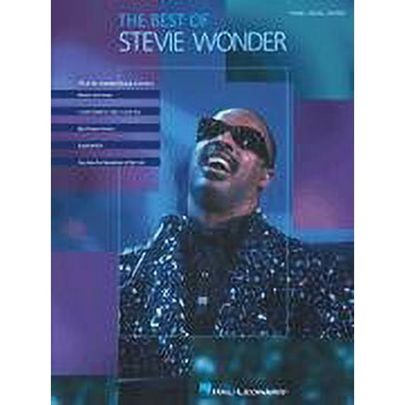 Hal Leonard The Best of Stevie Wonder Piano/Vocal/Guitar Artist Songbook
