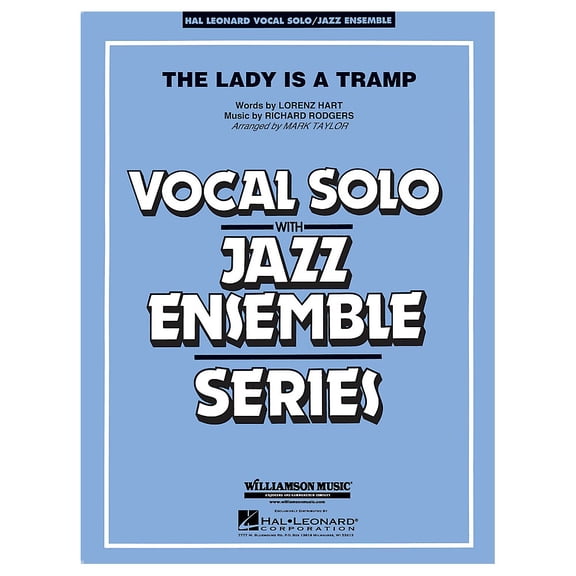 Hal Leonard The Lady Is A Tramp - Vocal Solo Jazz Ensemble Series Level 4