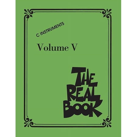 Hal Leonard The Real Book - Volume V (C Edition) Fake Book Series Softcover Performed by Various
