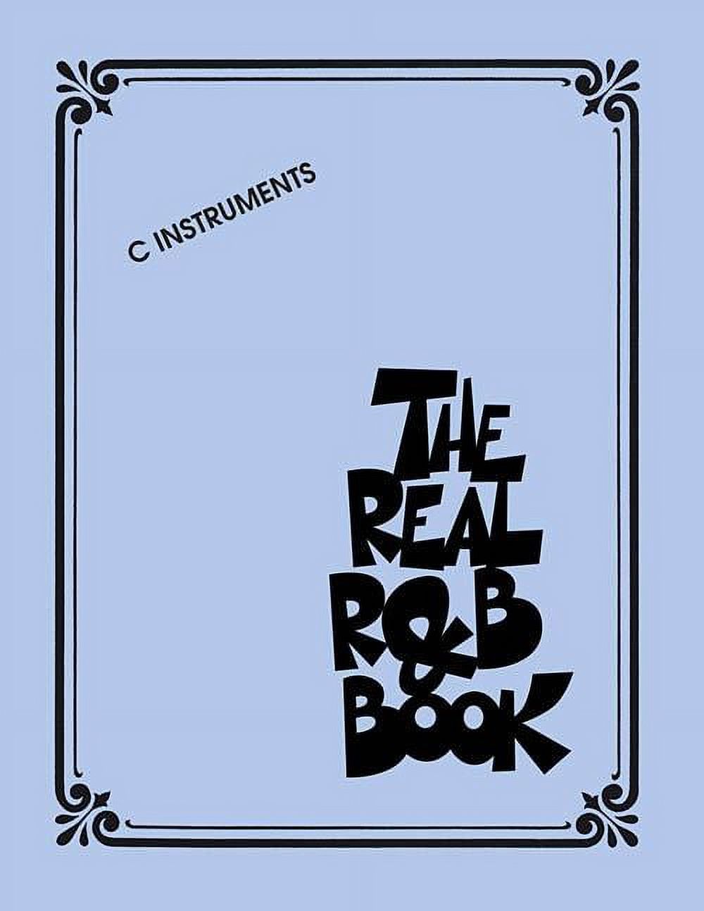 Hal Leonard The Real R&B Book - C Edition Fake Book - Walmart.com