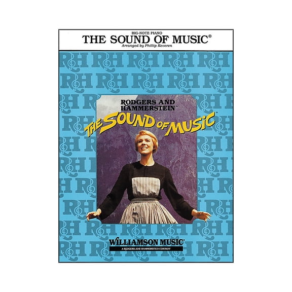 Hal Leonard The Sound Of Music for Big Note Piano Arranged By Phillip Keveren