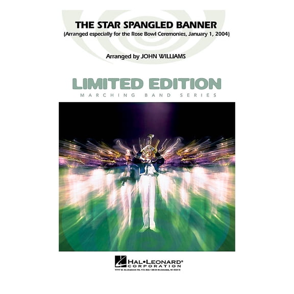Hal Leonard The Star Spangled Banner (2004 Rose Bowl Edition) Marching Band Level 5 Arranged by John Williams