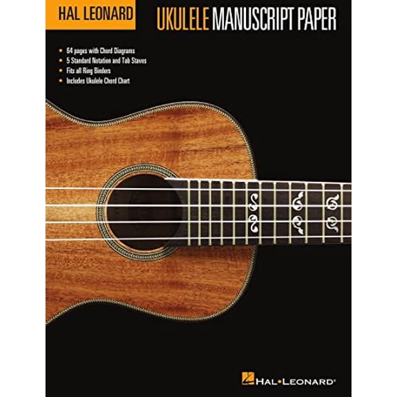Pre-Owned Hal Leonard Ukulele Manuscript Paper (Paperback) 1423481992 9781423481997