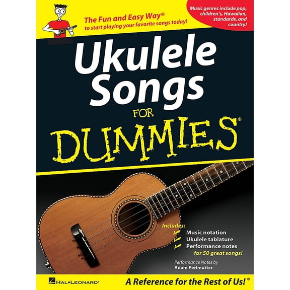 Hal Leonard Ukulele Songs For Dummies Songbook