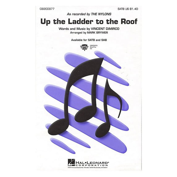Hal Leonard Up the Ladder to the Roof ShowTrax CD by The Nylons Arranged by Mark Brymer