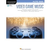 Video Game Music for Alto Sax Instrumental Play-Along Series Softcover Audio Online