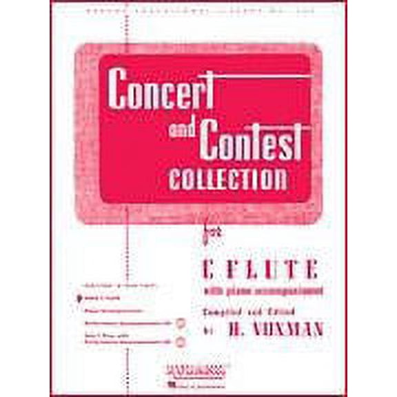 Hal Leonard Voxman Concert and Contest Collection for C Flute (Piano Accompaniment)