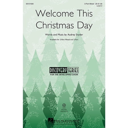 Welcome This Christmas Day (Discovery Level 2) VoiceTrax CD Composed by Audrey Snyder