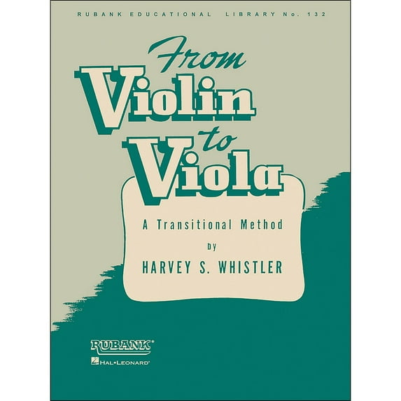 Hal Leonard Whistler-From Violin to Viola