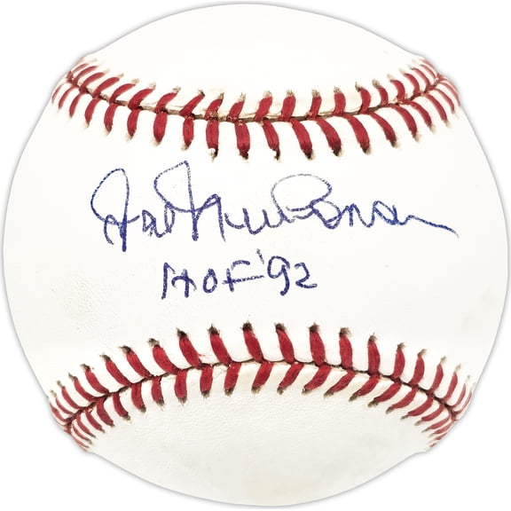 Hal Newhouser Autographed Official AL Baseball Detroit Tigers "HOF 92" JSA #DD50177