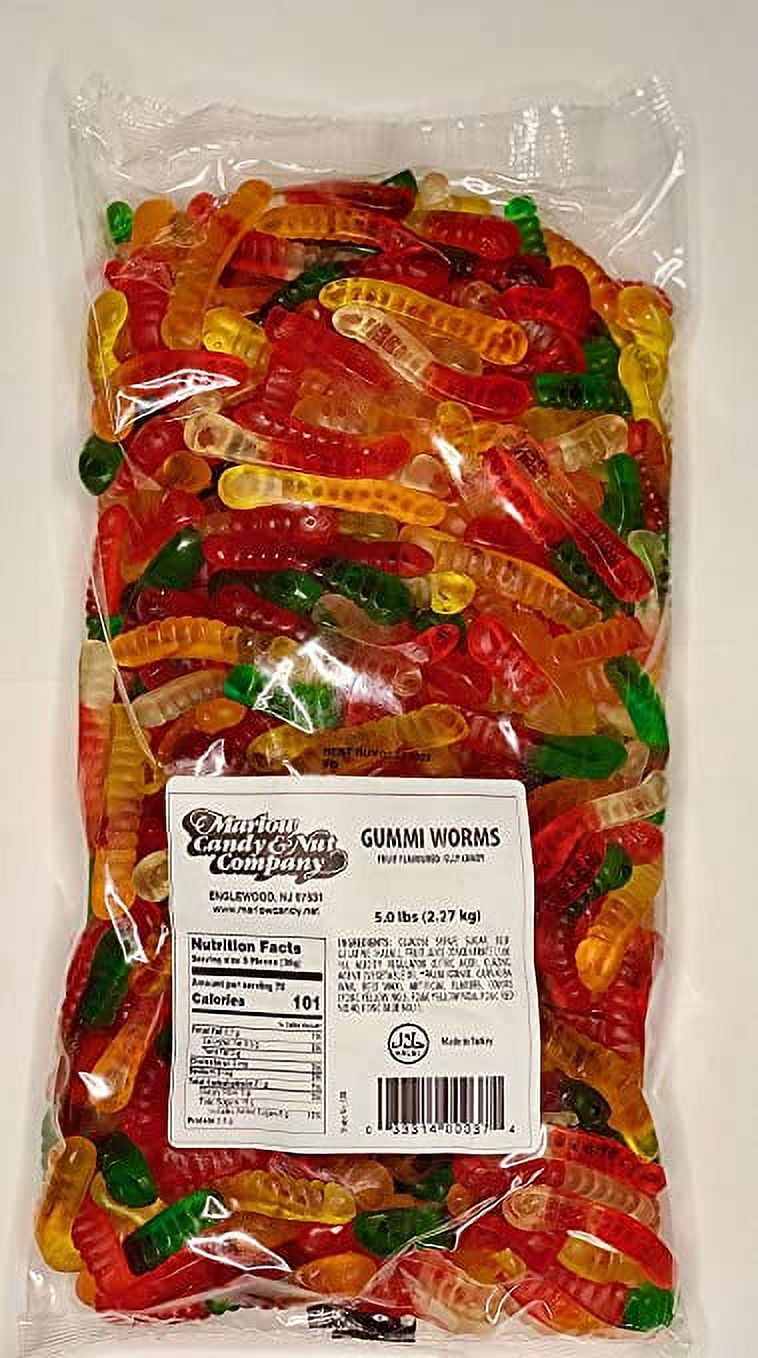 Halal Gummy Worms by Marlow Candy and Nut