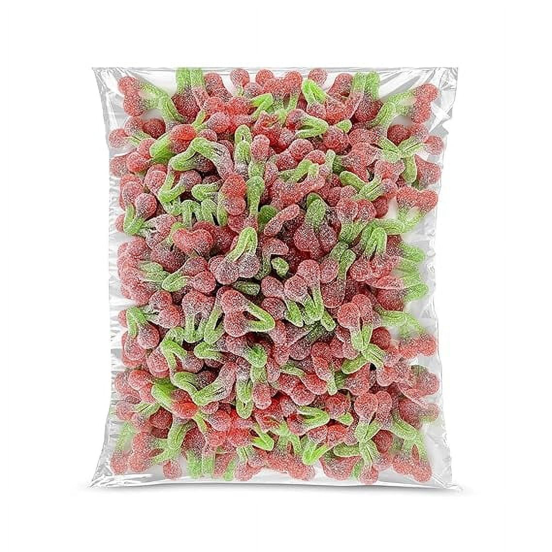 Sour Twin Cherries Gummy Candy - 12 Oz Bag, Tart & Sweet Cherry Flavored Gummies 1 thumbnail image