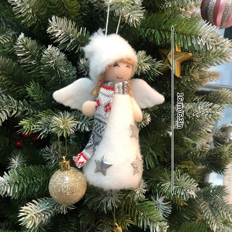Halara 2025 Christmas Tree Hanging Angel Pendant, Merry Christmas Tree