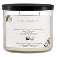 thumbnail image 1 of Halarosis, 17 oz, Soy Candle, Sweet Coconut, Container Candle, 1 of 5