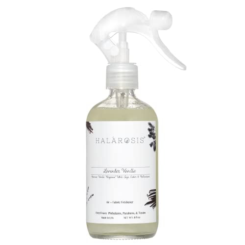 Halarosis All Natural Air + Fabric Fresheners, Highly Scented (8 fl oz) (Lavender Vanilla)