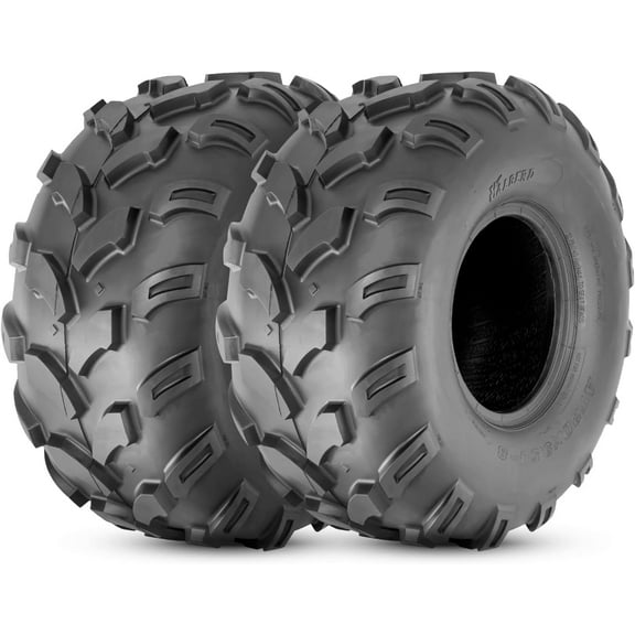 Halberd 20x9.50-8 ATV Tires 4PR 20x9.50x8 20x9.5-8 All Terrain Replacement Tires Set of 2