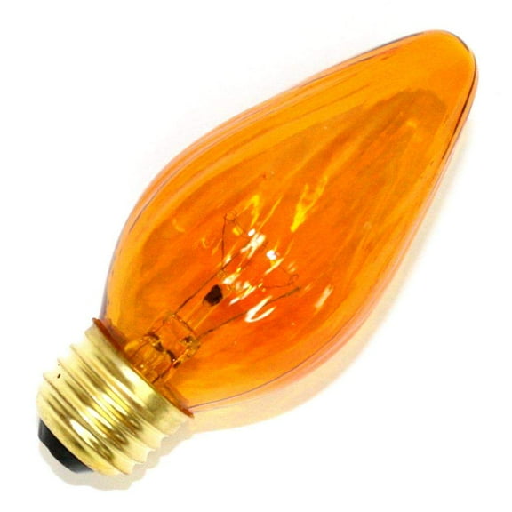 Halco 03006 - F15AMB40 F15 Decor Flame Tip Light Bulb