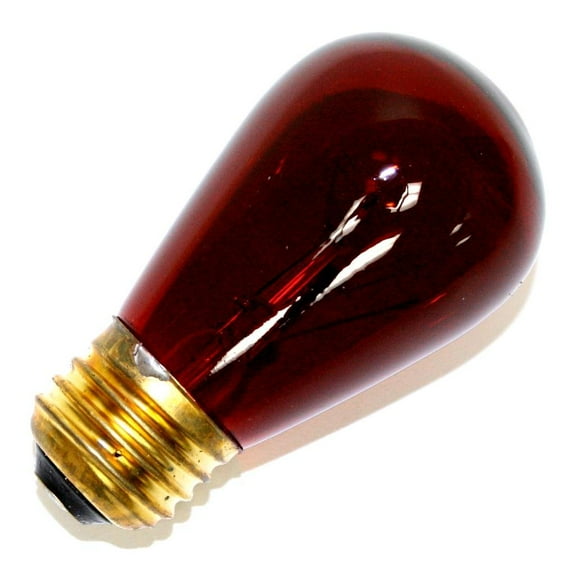 Halco 09052 - S14RED11T Standard Screw Base Colored Scoreboard Sign Light Bulb