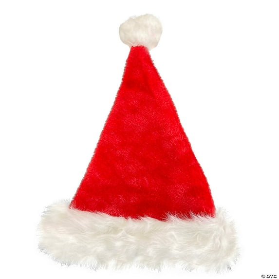 Halco 5975-T Deluxe Santa Hat with Pom-Pom- Size Toddler