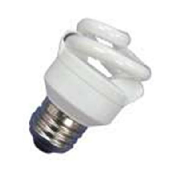 Halco 5W T2 FULL Spiral 2700K Med CFL5/27/FS 5w 120v CFL Warm White Full Spiral Lamp Bulb