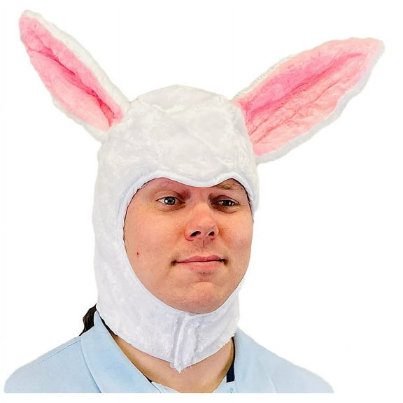 Halco Adult Bunny Hood, White