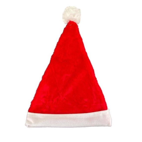 Halco AE5972SP12 12 in. Plush Red Santa Hat