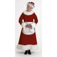 thumbnail image 1 of Halco Women's Mrs. Claus Velvet Dress Costume - Size X Large, 1 of 2