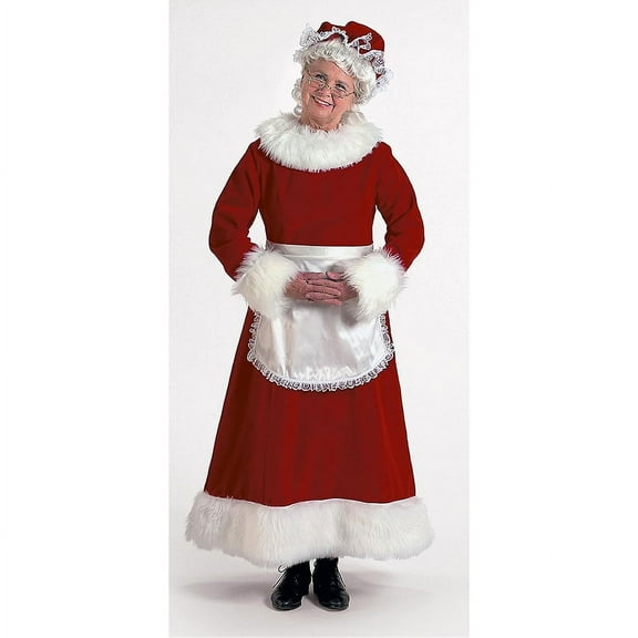 Halco Women's Mrs. Claus Velvet Dress Costume - Size X Large