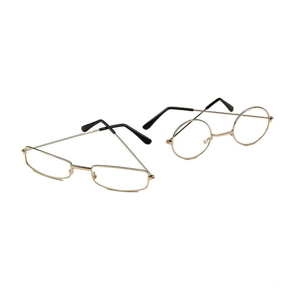 Adult Rectangular Santa Glasses