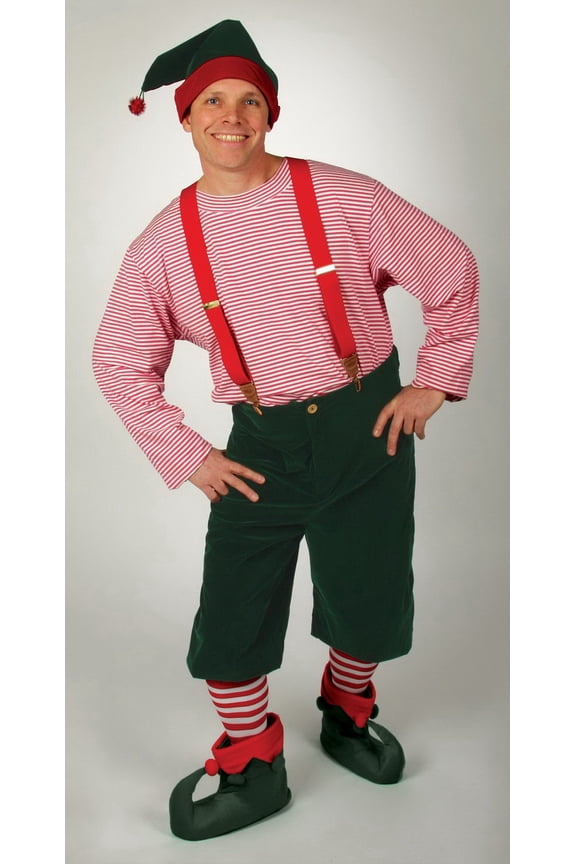 Halco AE1114LG Adult Mens Work Shop Elf Costume - Large