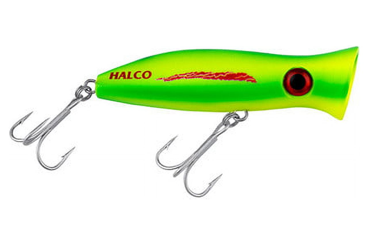 Halco HRP80H89 Roosta Popper 80 Lumo Fishing Lure w/ Treble Hook 