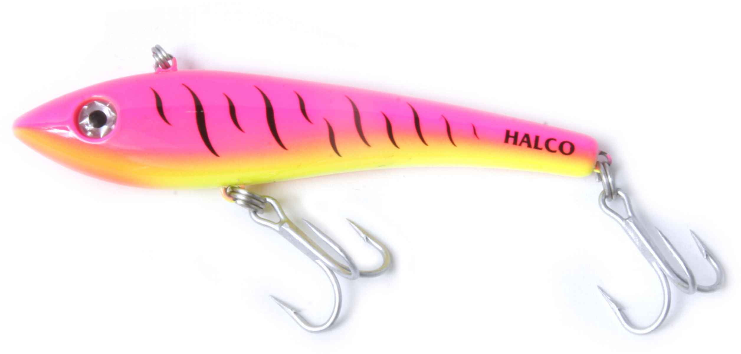 Halco Max 130 Casting/Trolling Plug, #R1 Pink Fluoro, 5 1/4, 2 7/8oz 