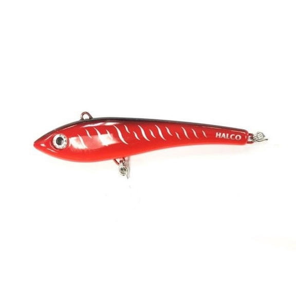 Halco Max 130 Casting/Trolling Plug, #R18 Red Tiger, 5 1/4", 2 7/8oz