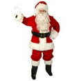 thumbnail image 1 of Halco Men's Red Velvet Santa Suit Costume - Size Large, 1 of 8