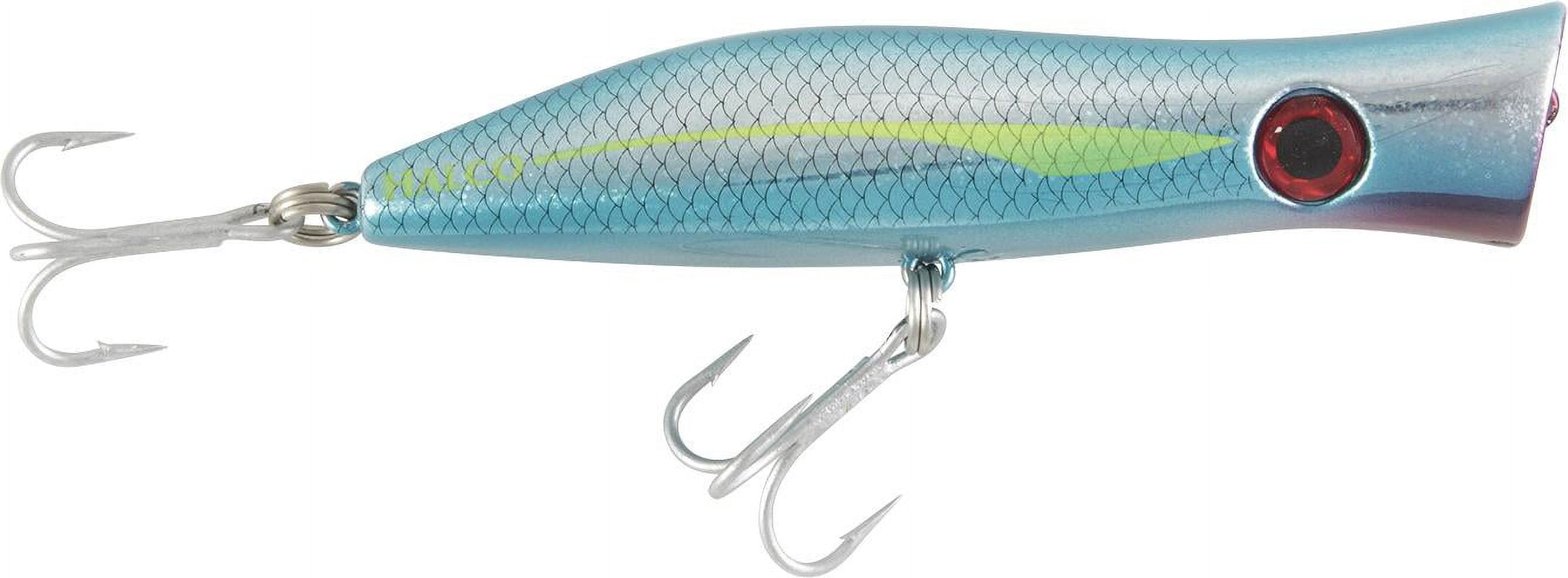 Halco Roosta Popper 135 Fishing Lure – #H79 Stripey, 5.5 Inch, 1 3/4 Oz, Made In Indonesia