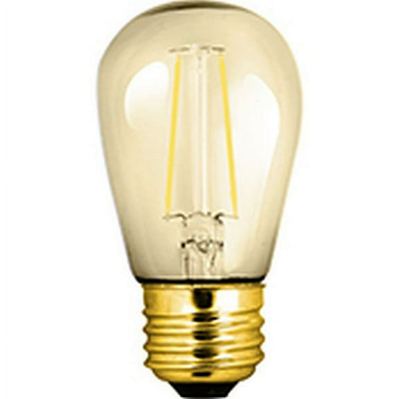 Halco S14AMB2ANT/822/LED 81140 S14 2W 2200K AMBER NON-DIMMABLE FILAMENT E26 ProLED