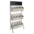thumbnail image 1 of Halcy 12 Slot Galvanized Stand & Chalkboard, 1 of 5
