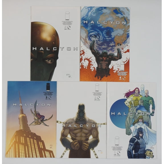 Halcyon #1-5 VF/NM complete series Marc Guggenheim - 2nd prints ; Image (18AA)