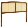 thumbnail image 1 of Modway Halcyon Cane King Headboard in Walnut, 1 of 6