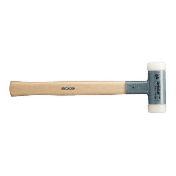 Halder 3366.035 20oz Supercraft Deadblow, Non-Rebounding Hammer with Nylon Faces and Hickory Handle