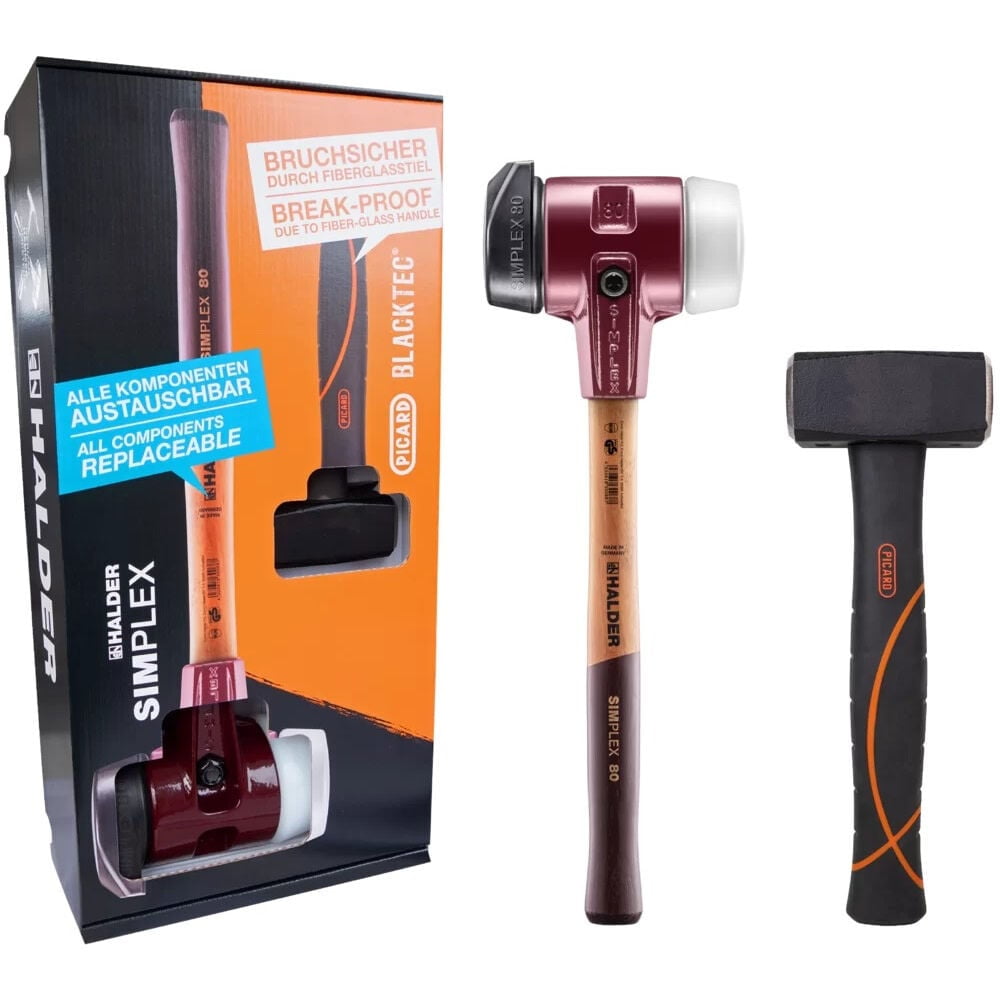 Halder Inc Rubber/superplastic Head Combo Simplex Soft-Face Mallet With ...
