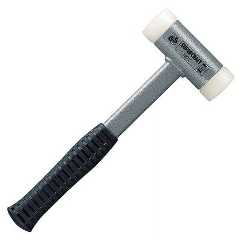 Halder Secural Dead Blow Hammer with Polyurethane Face Inserts and Steel  Housing, 1.57 / 23.99 oz.