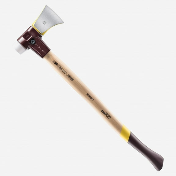 Halder Simplex Axe with Superplastic Hammer Face and Cast Iron Housing, 1.97"/95.24 oz.