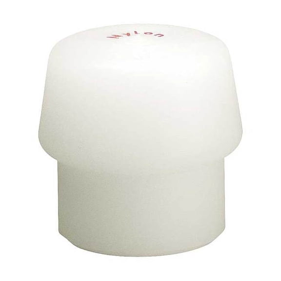 Halder Simplex Hammer Tip,2 3/8 In,Hard,White 3208060